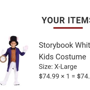 Alice in Wonderland rabbit costume